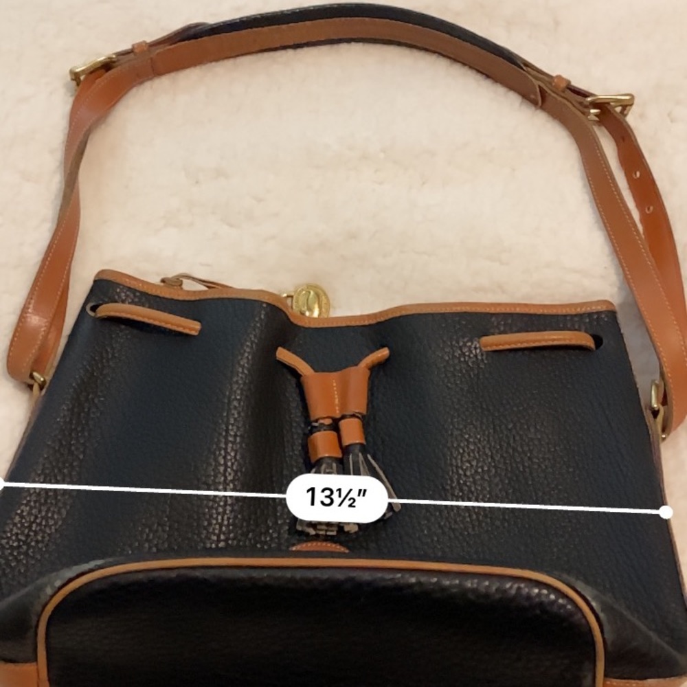Dooney & Bourke Dark Navy Blue Leather purse - Picture 6 of 8